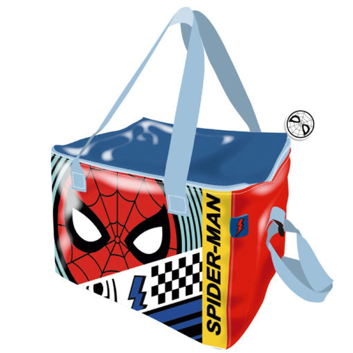 Picture of Spiderman Race Insulated Lunch Bag